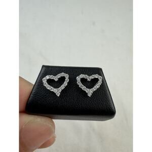 Custom Made Heart Shaped Earrings